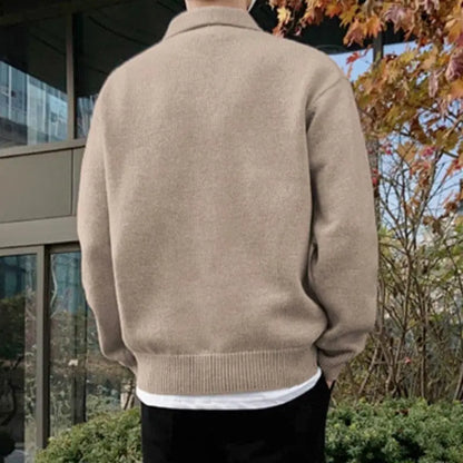 Spencer | 100% Wool Half-Zip Jumper