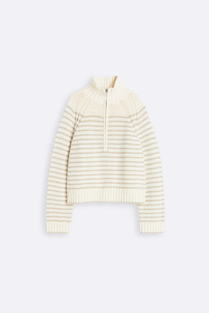 Chloe | Oversized Half-Zip Jumper