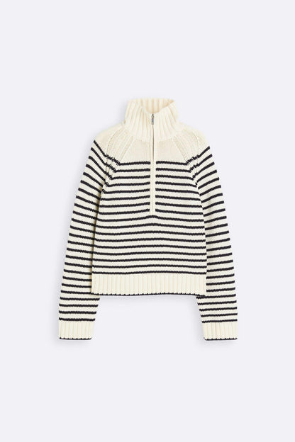 Chloe | Oversized Half-Zip Jumper