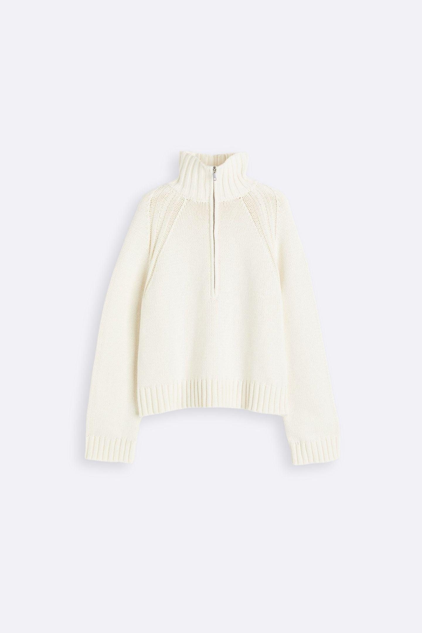 Chloe | Oversized Half-Zip Jumper