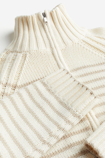 Chloe | Oversized Half-Zip Jumper