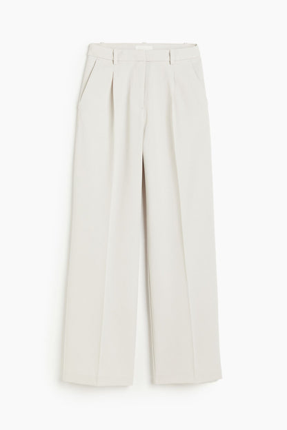 Aurora | Wide-Leg Chino Trousers